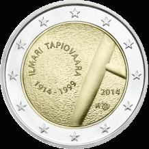 Finland 2 euro 2014 100ste geboortedag van Ilmari Tapiovaara UNC